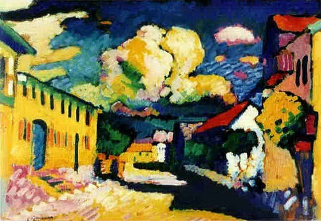 Мурнау. Деревенская улица (1908)
