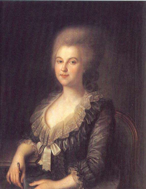 Портрет Т.А.Ветошниковой (1768)