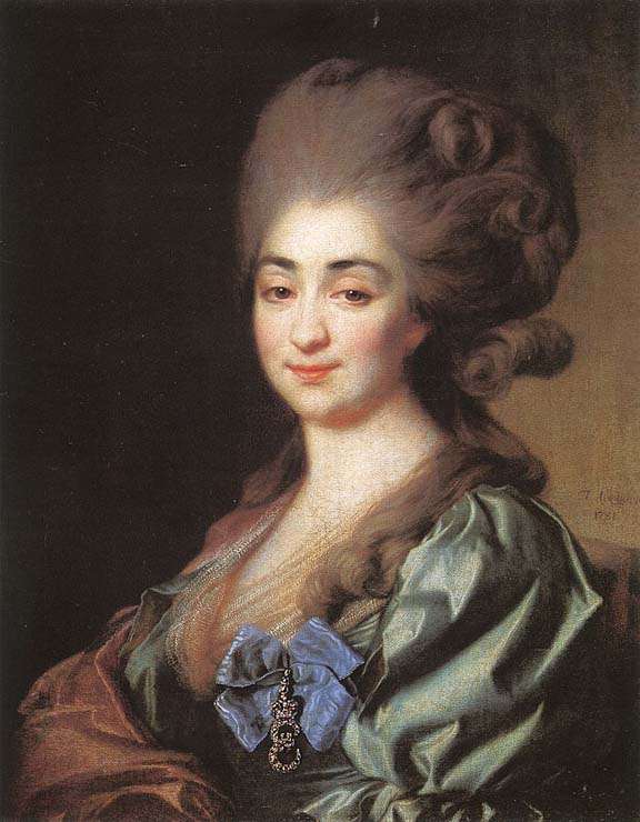 Портрет княжны П.Н.Репниной (1781)