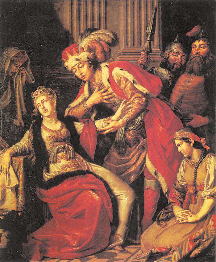 Владимир и Рогнеда. А.П. Лосенко (1770г.)