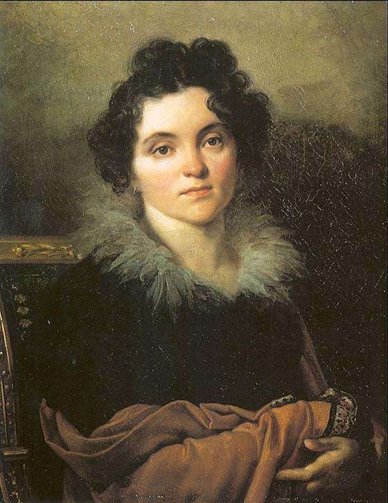 Портрет Д.Н.Хвостовой (1814)