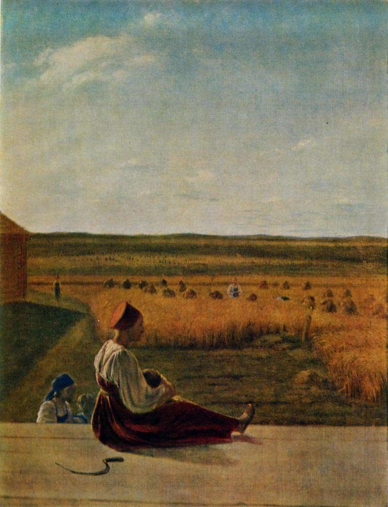 НА ЖАТВЕ ЛЕТО (1820)
