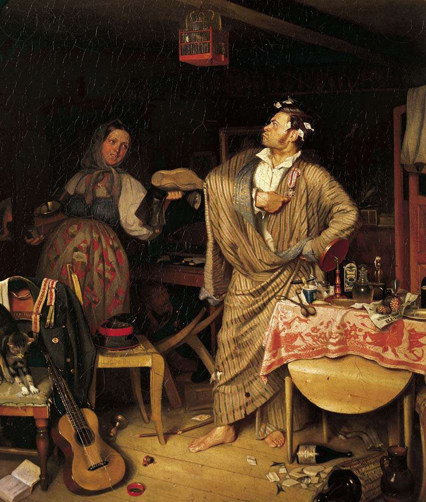 Свежий кавалер (1846) (или Утро чиновника, получившего первый крестик)
