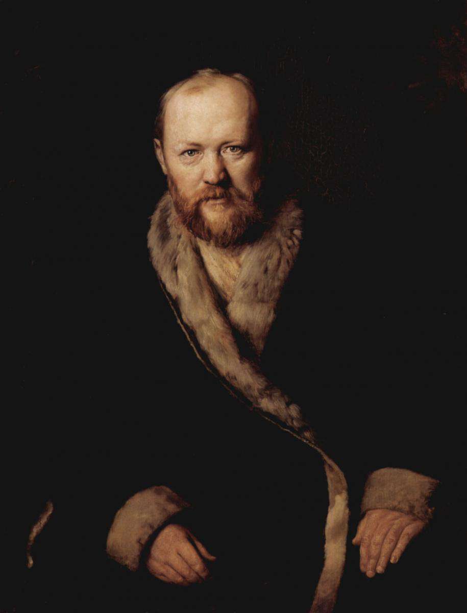 Портрет А. Н. Островского, писателя. (1871)