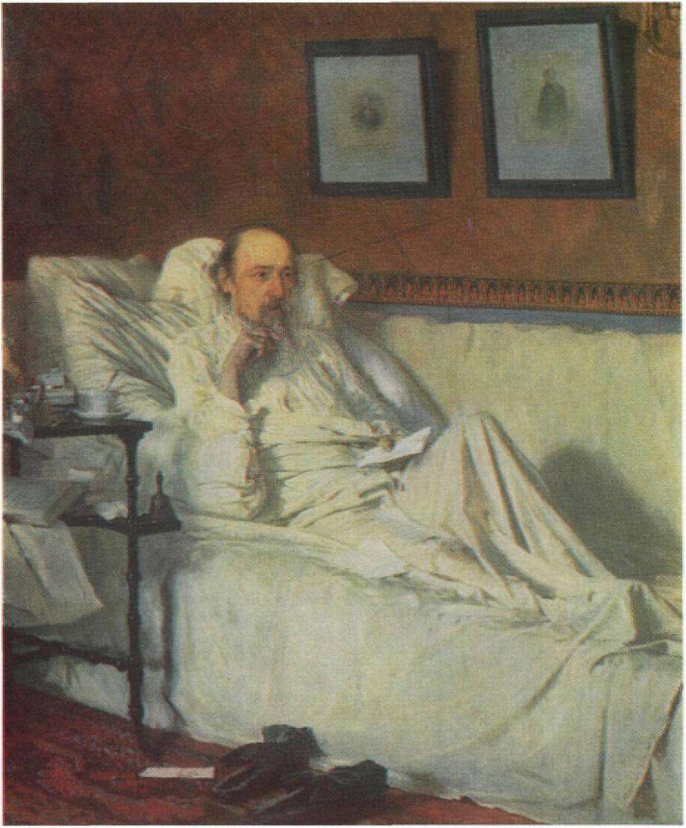 Некрасов в период Последних песен (1877)