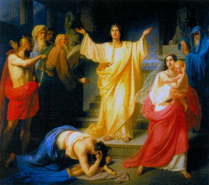 Суд Соломона. (1854)