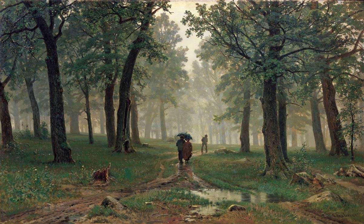 Дождь в дубовом лесу (1891)