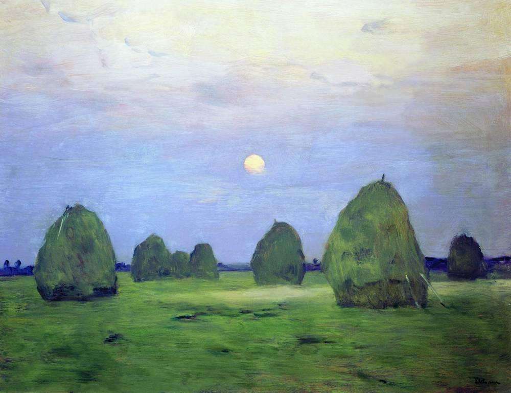 Сумерки. Стога (1899)