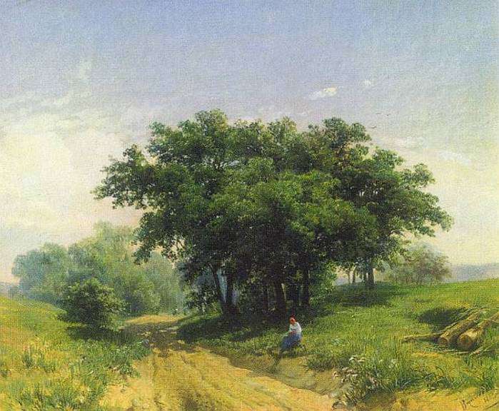 Летний жаркий день. 