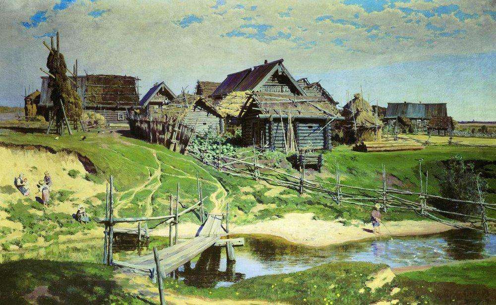 Русская деревня (1889)