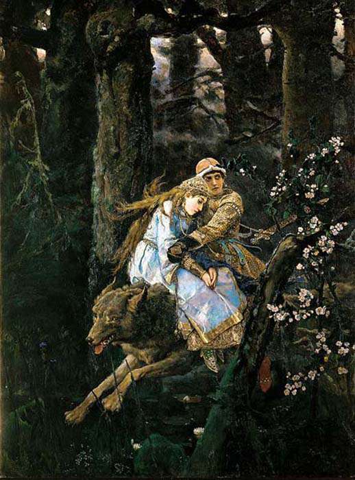 Иван-царевич на Сером Волке (1889)