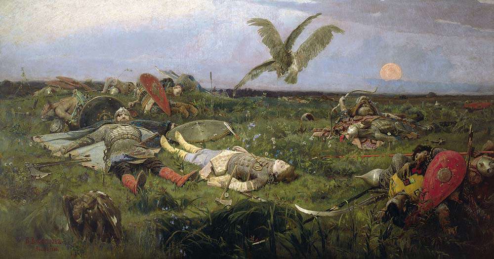 После побоища Игоря Святославича с половцами (1880)