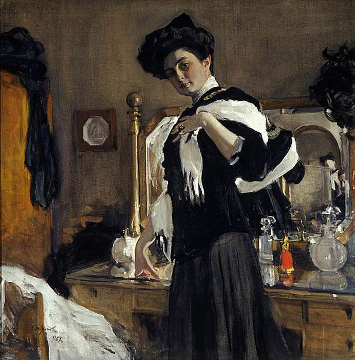 Портрет Г. Л. Гиршман (1907)