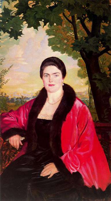 Портрет М.В.Шаляпиной (1919)