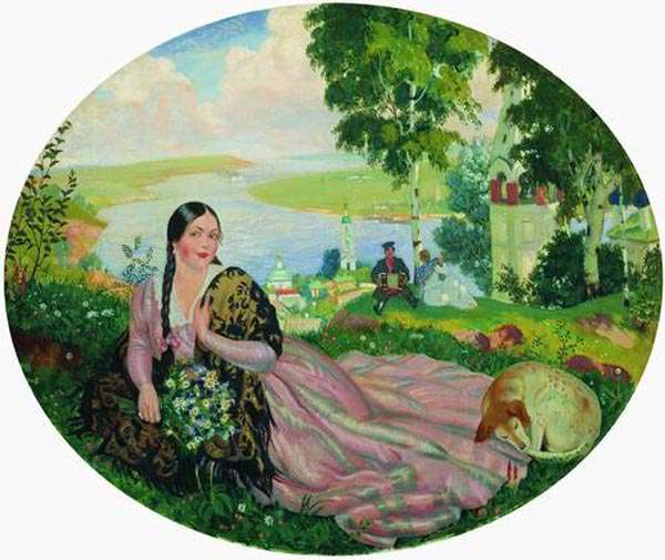 Девушка на Волге (1915)