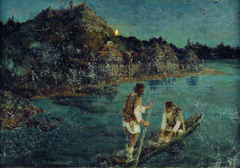 Гонец. Восстал род на род (1897)
