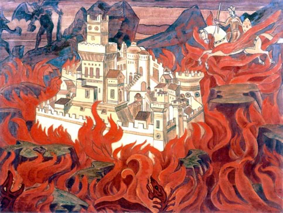 Пречистый град - врагам озлобление (1912)