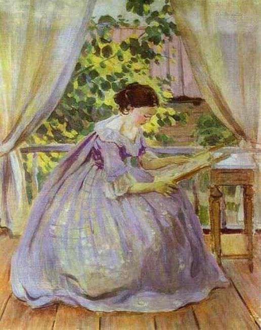 За вышиванием (1901)