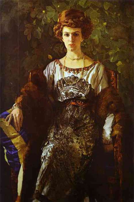 Портрет Е. П. Носовой (1911)