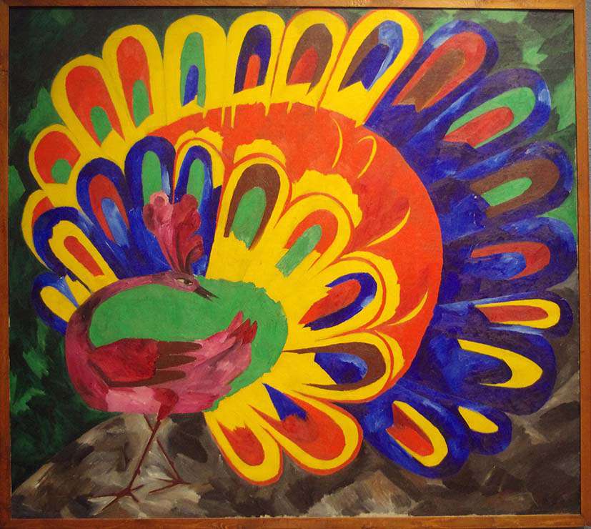 Павлин под ярким солнцем (1911)