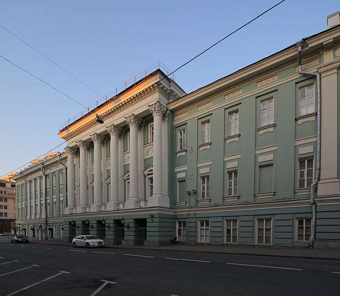 М. Казаков. Колонный зал. Классицизм.