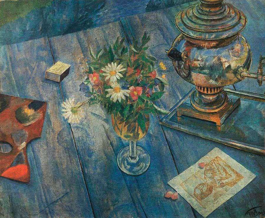 Натюрморт с самоваром (1920)