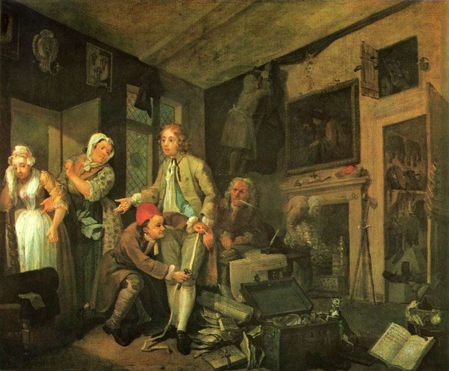 Получение наследства (серия Жизнь распутника) 1733