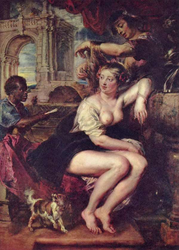 Вирсавия у фонтана (1635)