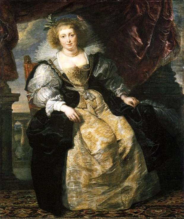 Портрет Елены Фоурмен (второй жены Рубенса) в свадебном платье (1631)