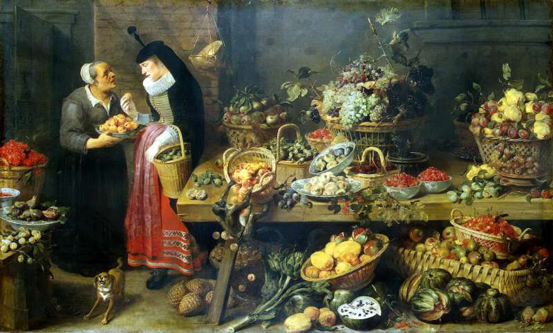 Фруктовая лавка (1618)