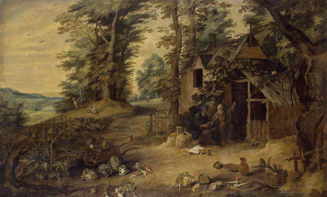 Встреча святого Антония Великого и Павла Отшельника (1630)