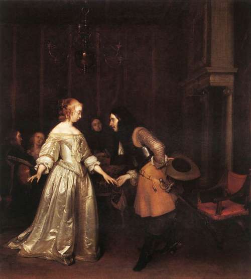 Танцевальная пара (1660)