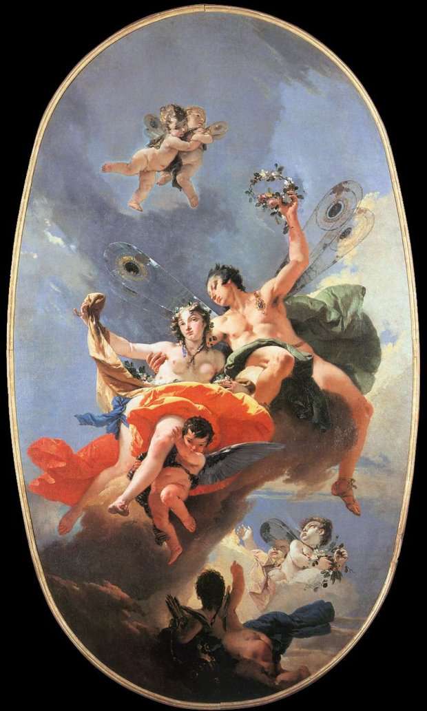 Триумф Зефира и Флоры (1734-1735)