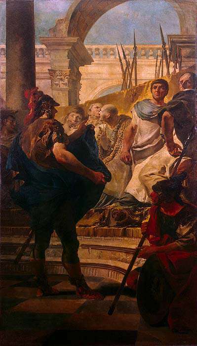 Квинт Фабий Максим в Сенате Карфагена (1730)