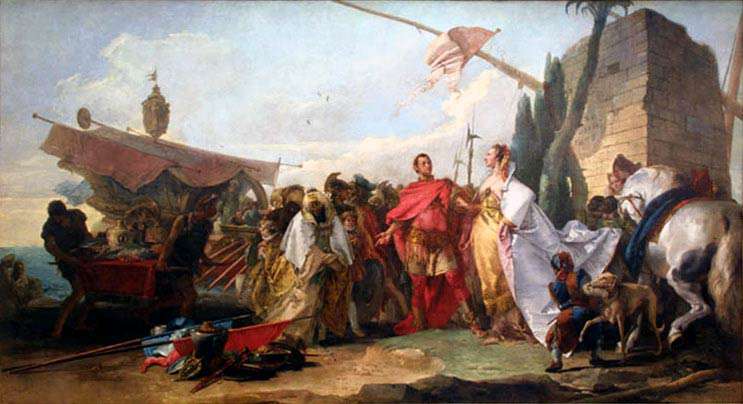 Встреча Антония с Клеопатрой (1747)