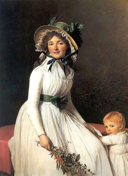 Портрет мадам Эмилии Серизиа (1795)