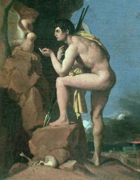 Эдип и Сфинкс (1808)