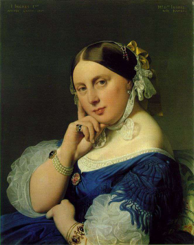 Портрет мадам Дельфины Рамель (1859)