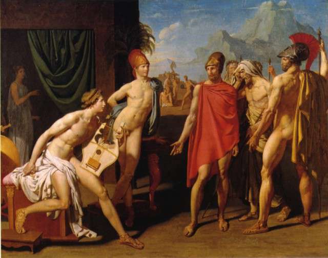 Послы Агамемнона в шатре у Ахилла (1804)
