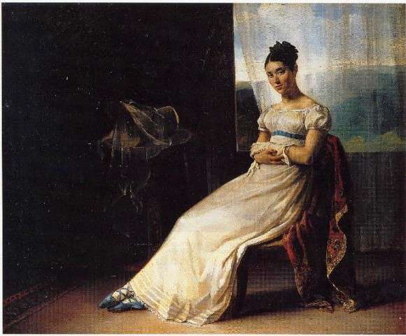 Портрет Лауры де Бро (1820)