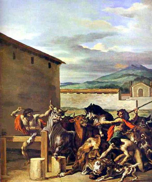 Укрощение быков (1817)