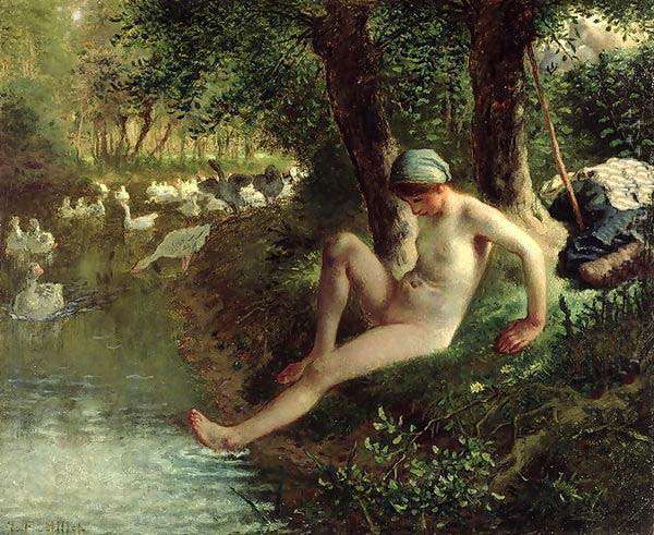 Пастушка гусей (1863)