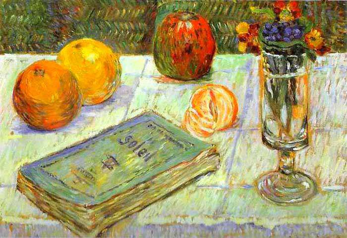 Натюрморт с книгой