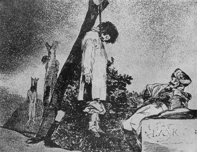 Гравюры "Капричос" (Капризы) "Ужасы войны"(1793 - 1797)