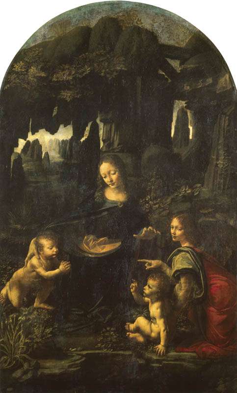 Мадонна в скалах (1486)