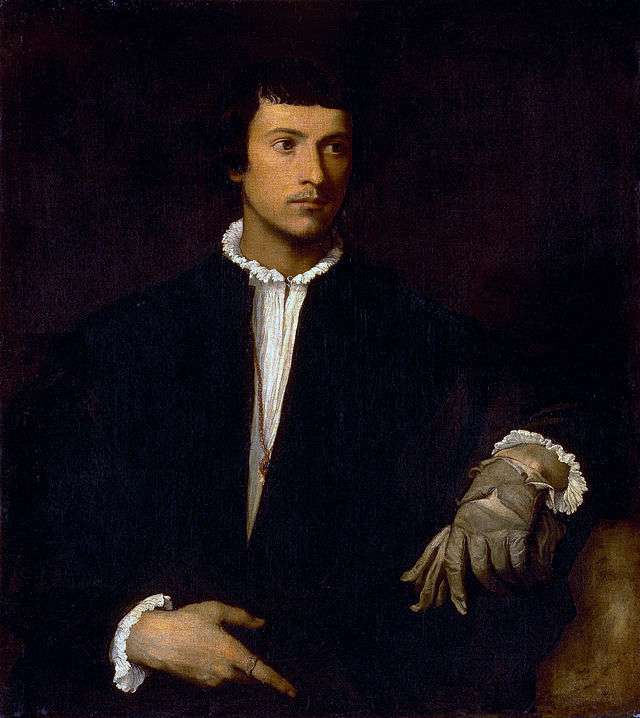 Мужчина с перчаткой (1525)