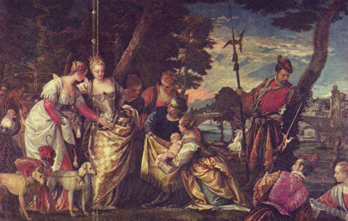 Нахождение Моисея (1588)