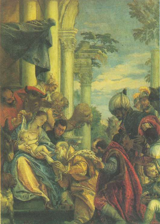 Поклонение волхвов (1570)
