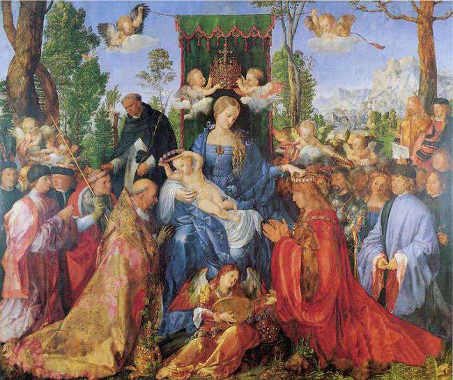 Мадонна с четками (1506)