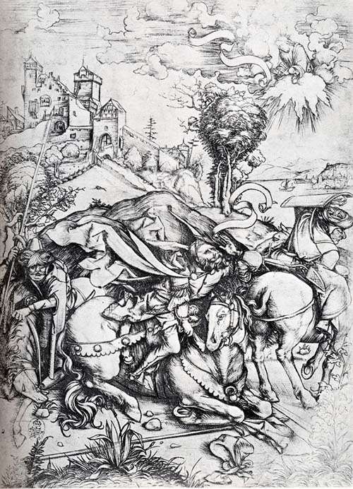 Обращение Савла, рисунок (1494)